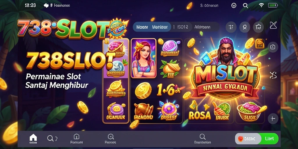 Tampilan gameplay 738SLOT yang seru dan mengasyikkan.