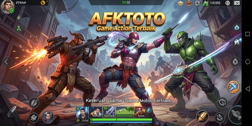 Tangkapan layar AFKTOTO menampilkan aksi mendebarkan di dalam permainan.