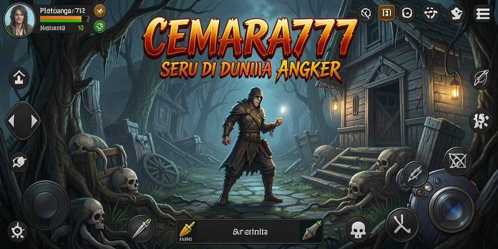 Tampilan gameplay CEMARA777 yang penuh aksi dan petualangan.