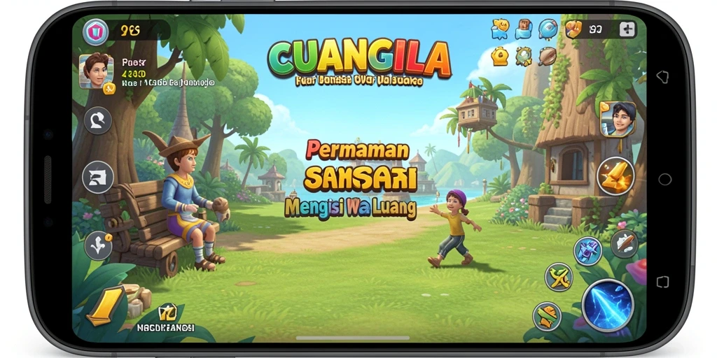 Screenshot gameplay CUANGILA yang menampilkan keseruan bermain.