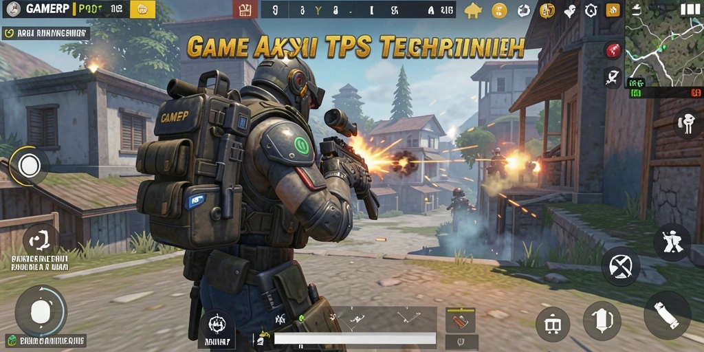 Gameplay seru di GAMERP dengan aksi tembak-menembak yang intens.