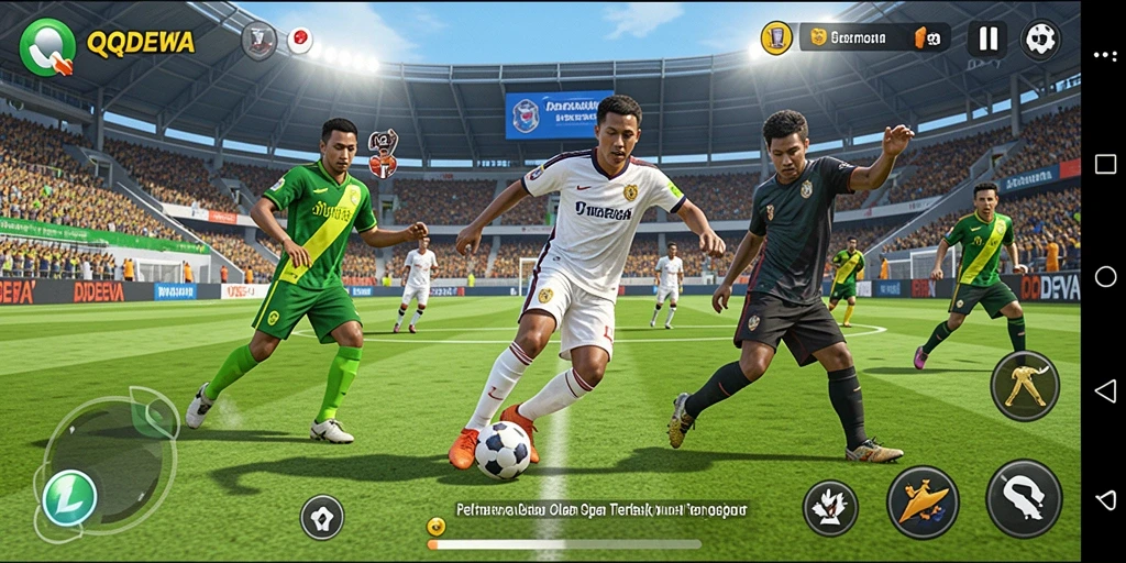 Screenshot menampilkan gameplay seru dalam <strong>QQDEWA</strong>.