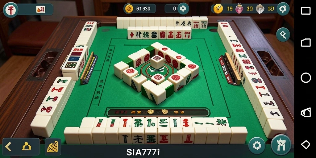 Gameplay SIA777 yang menarik dalam permainan Mahjong.